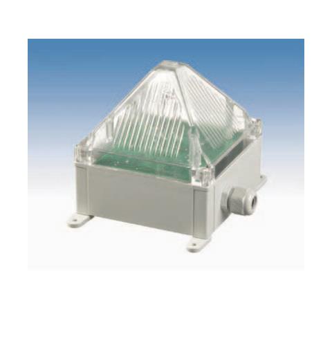 XenonStrobe Quadro F12  230vAC 1:RED 13J 1Hz IP66&IP67 195-253vAC