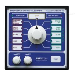 Transmitter type EET1-TX, 24vdc Emergency Engine Telegraph EETI