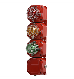 D2x Assembly R+Y+G Xenon Beacon D2xP1J11R1Y1GAC230AB1A1R