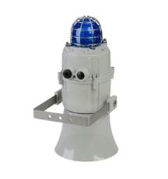 Combi.LED MC1LD2F AC230 BN1A1G/AMBER 112dB(A) LED IP66/67 45T Grey Flare Horn