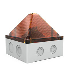 LED Multi-F. Quadro LED HI 24vDC Amber 11-60vDC 165 mA @ 24vDC