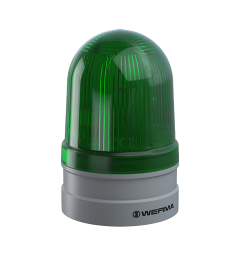 Midi LED TwinLight 12/24v ac/dc Green continuos/blink