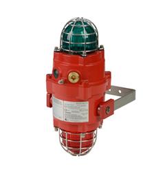 Ex Dual X+LED  BEXCBGL205DPDC024  BL+RED 5J x +LED 1Hz IP66/67 SS304 EExdIICT4/T5