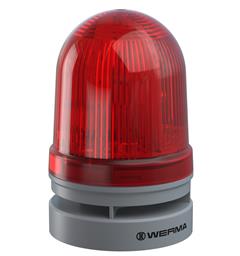 Midi TwinLIGHT Combi 12/24VAC/DC RED 110dB(A) Blink Permanent TwinLight