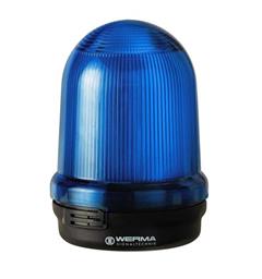 LED Rotating Beacon 829 230vAC 5:BLUE IP65 115-230vAC Base Mount