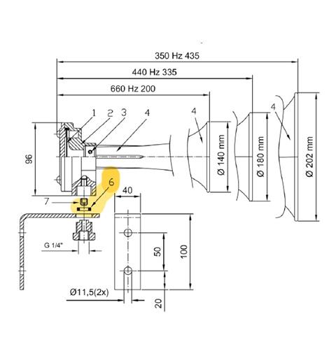 Rubber Packing for Tyfon Acs for MKTV 75/350-440-660-260
