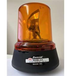 Rotating Beacon EHS-P 230vAC CLEAR 40w Bulb BA15d IP54 v=+/-10%