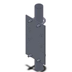 SP65-0001-A4  Pole Mount Bracket Kit 2" St/St A4 (316)