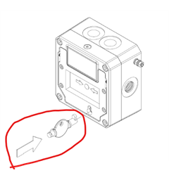 Spare Plastic Test Key for Brake Glass Manual Call Point