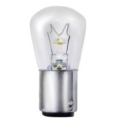 Bulb BA15d  24v 15w h:048 x ø:22 mm
