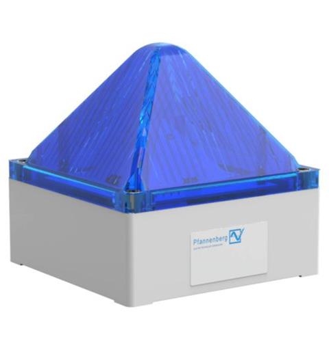 LED Light QUADRO LED HI 90-253vAC BLUE IP66&IP67 75cd 90-253vAC/DC