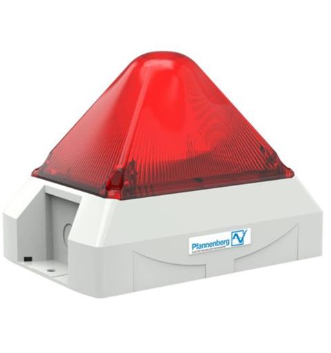 XenonStrobePYRA PY X-L-15-G 230vAC Red 15J 0,1-1Hz IP66 187-255vAC [grey]