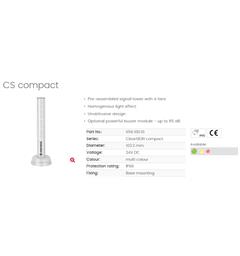 ClearSIGN compact Signal Tower 24vDC 4 tier, Multi Colour