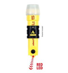 Exia Led Safety Torch L.5POWER w/helm.ad IP67 Zone 0/20 incl. 4xLR03 (AAA) batt.