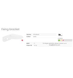 Fixing bracket for ClearSIGN White